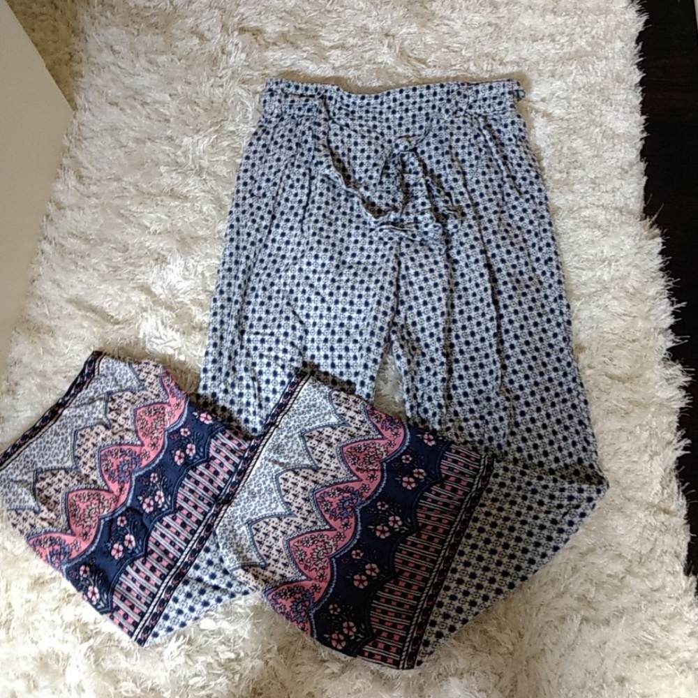 Hollister multicolored pants Small